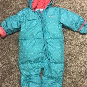 Columbia baby snowsuit